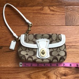 Coach wristlet
